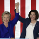 Cortez Masto and Hillary Clinton campaign together in Las Vegas, November 2016. Photo via AP